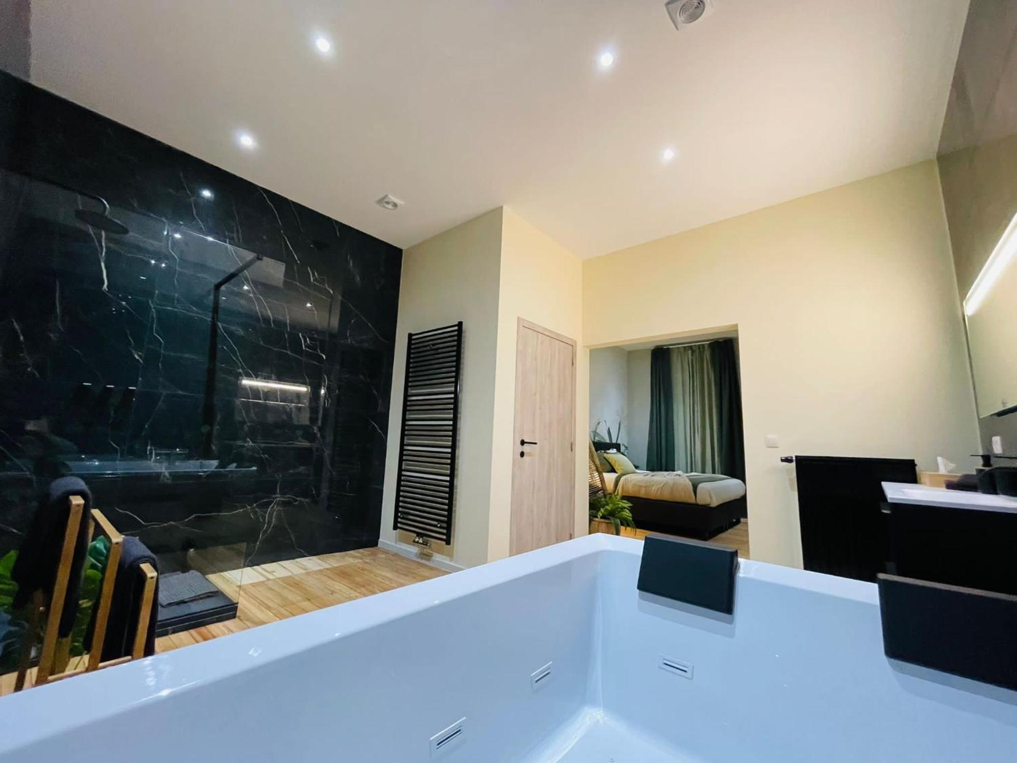 Appartement Exotique Avec Bain Balneo Liège Kültér fotó